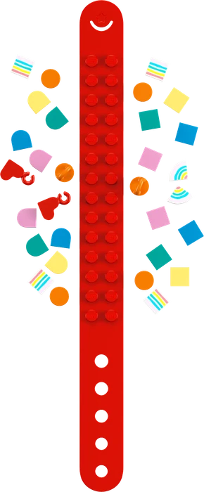 LEGO Dots - Regenbogen Armband mit Anhängern
