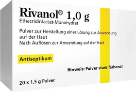 Rivanol 1.0g Pulver Beutel, 20 Stück