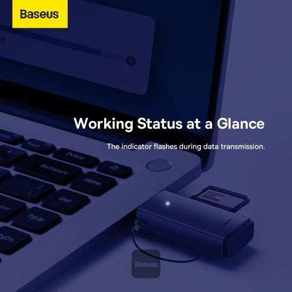 Baseus Lite Series Card Reader, USB-A 3.0 [Stecker]