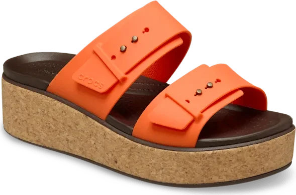 Crocs Brooklyn Cork Buckle topaz (Damen)