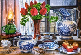 Castorland Still Life with Tulips