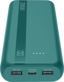 Cellularline Power Bank Essential 20000mAh türkis