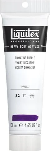 Liquitex Professional Heavy Body Acrylic dioxazine purple, 138ml