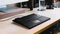 KeySonic KSK-3210ELU Super-Mini-USB Tastatur, schwarz, LEDs weiß, USB, UK Vorschaubild