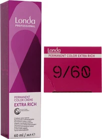Londa Professional Permanent Color Crème 9/60 lichtblond violett-natur, 60ml