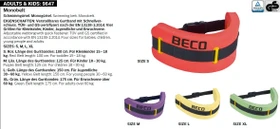 Beco Monobelt S Schwimmgürtel