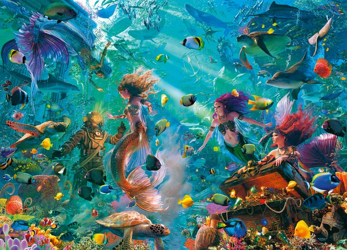 Ravensburger Puzzle Königreich unter Wasser