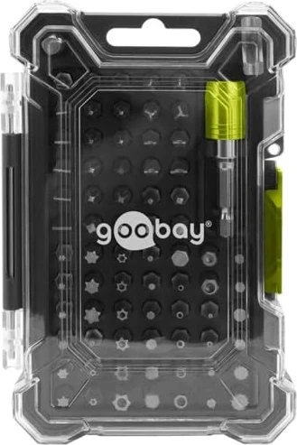 goobay Flach-Patchkabel, Cat6a, U/UTP, RJ-45/RJ-45, 1m, gelb