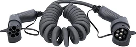 KS Tools efuturo Ladekabel spiral Typ 2 auf Typ 2, 22kW, 5m Spiralkabel