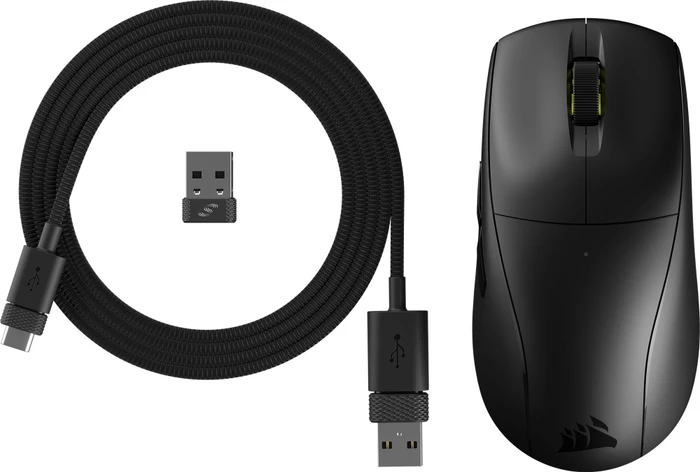 Corsair M75 AIR Ultra-Lightweight Wireless Gaming Mouse, schwarz, USB/Bluetooth