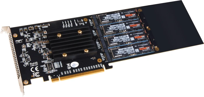Sonnet M.2 4x4 Silent PCIe Card