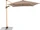 Doppler Alu Wood Ultra AX Pendel Sonnenschirm 300x220cm greige (451268846)