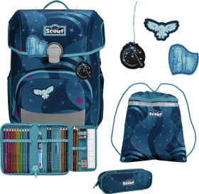 Scout Neo LED Heaven Schultaschen-Set, 4-tlg.