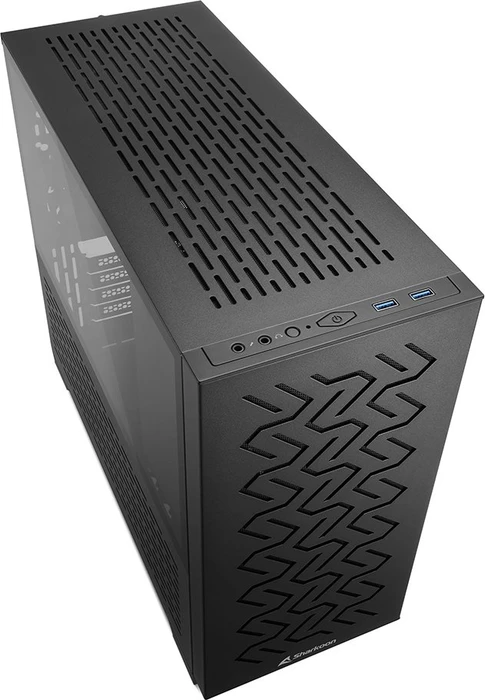 Sharkoon MS-Z1000, schwarz, Glasfenster