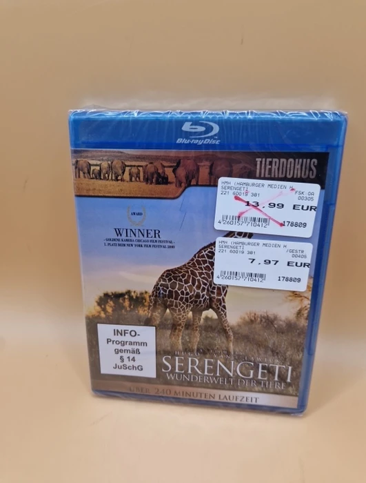 Hugo van Lawick - Serengeti: Wunderwelt der Tiere (Blu-ray)