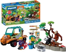 playmobil Animals & Friends Zoo Tierpflegermobil