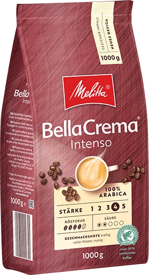 Melitta BellaCrema Intenso Kaffeebohnen, 1.00kg