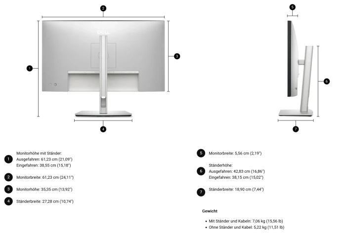Dell UltraSharp U2725QE, 27"