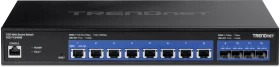 TRENDnet TEG Rackmount 10G Smart Switch, 8x RJ-45, 4x SFP+ (TEG-7124WS)