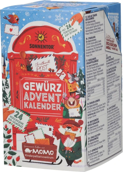 Sonnentor Bio Gewürz Adventskalender 2025