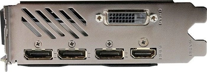 GIGABYTE GeForce GTX 1060 G1 Gaming 6G (Rev. 1.0), 6GB GDDR5, DVI, HDMI, 3x DP