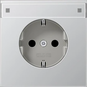Jung Serie LS Steckdose 16A 250V, aluminium