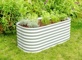 Vitavia Terra 630 Basic Hochbeet oval 162x82cm blank