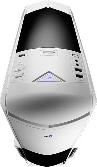 AeroCool Battlehawk weiß, Acrylfenster
