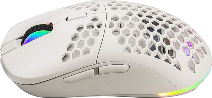 FourZE GM900 Wireless Gaming Mouse weiß, USB