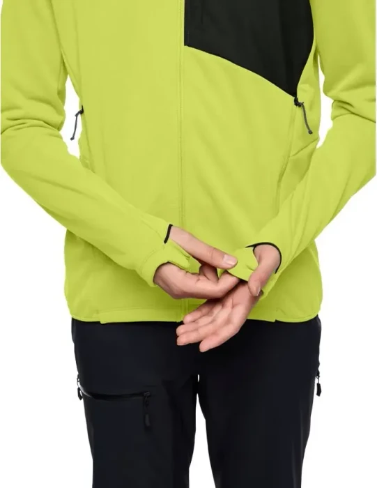 Vaude Monviso Fleece III Funktionsjacke bright green (Herren)
