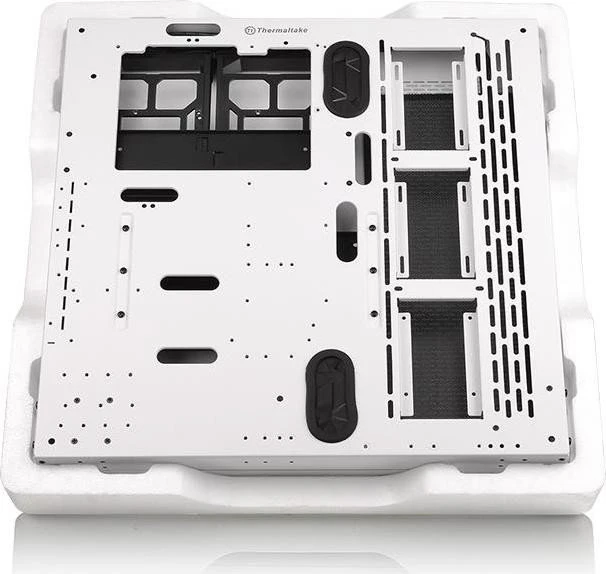 Thermaltake Core P3 Tempered Glass Snow Edition, weiß, Glasfenster
