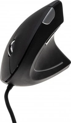 Dacomex V150U Vertical Mouse, schwarz, USB