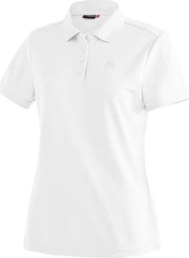 Maier Sports Ulrike Poloshirt kurzarm weiß (Damen)