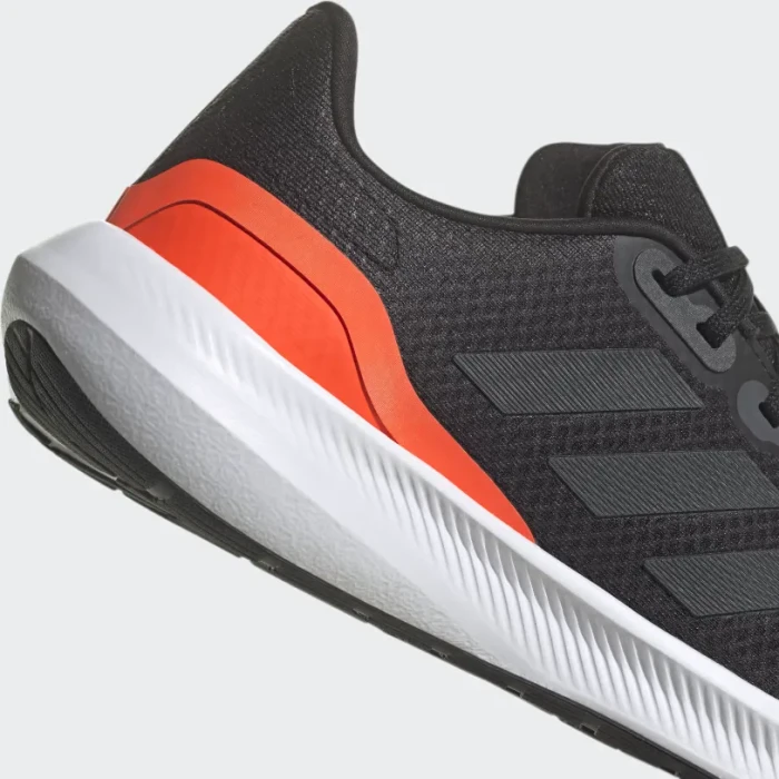 adidas Runfalcon 3.0 core black/carbon/solar red (Herren)