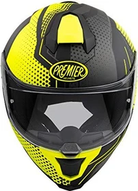 Premier Helmets Technical Hyper BP matt schwarz/grau/gelb