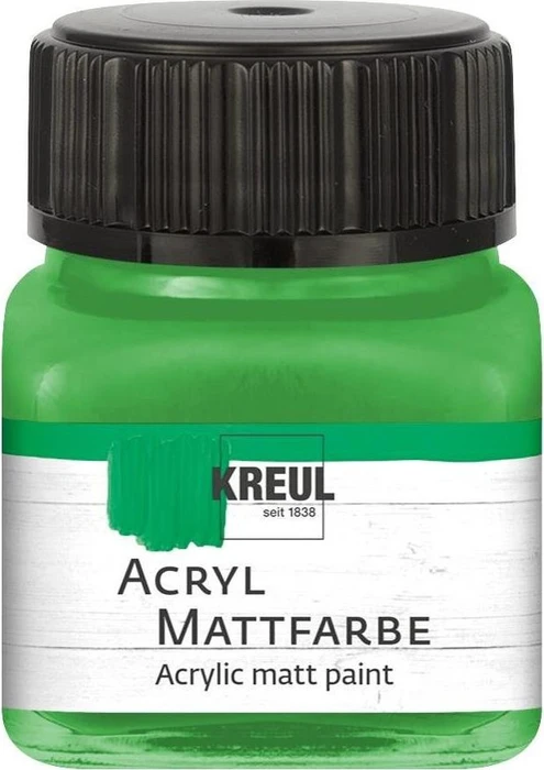 Kreul Acryl Mattfarbe, hellgrün, 20ml (75210)