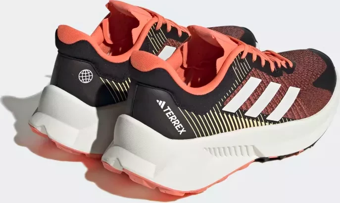 adidas Terrex Soulstride Flow core black/crystal white/impact orange (Damen)