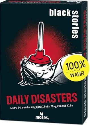 black stories Daily Disasters mit Punktechips