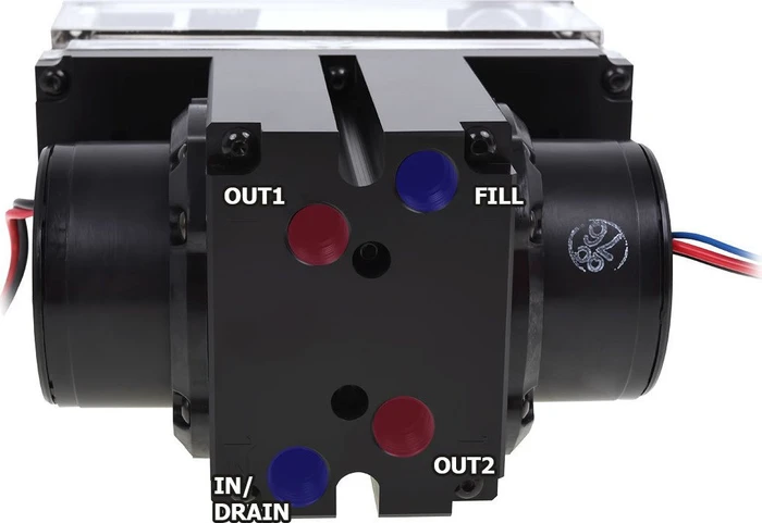 Alphacool Repack Dual Laing D5 5.25" Dual Bay Station