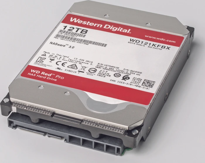 Western Digital WD Red Pro 12TB, 24/7, 512e / 3.5" / SATA 6Gb/s