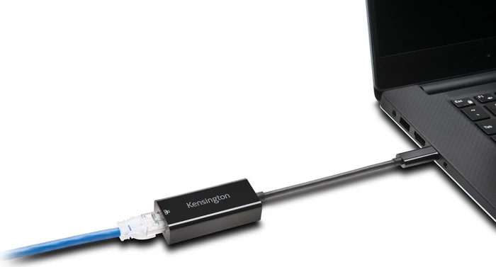 Kensington CA1100E USB-C auf Gigabit Ethernet Adapter LAN-Adapter, RJ-45, USB-C 3.0 [Stecker]