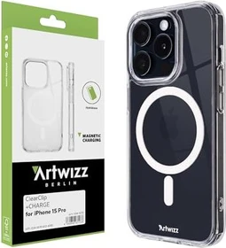Artwizz ClearClip + Charge für Apple iPhone 15 Pro