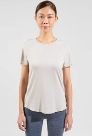 Odlo Active 365 Funktionsshirt kurzarm silver cloud melange (Damen)