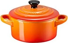 Le Creuset Mini-Cocotte Topf 250ml ofenrot