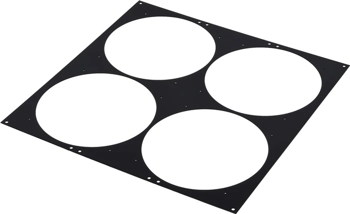 Alphacool SuperNova 1260 Lüfterblende 4x200mm, schwarz