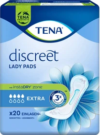 Tena Lady Discreet Extra Hygieneeinlage, 240 Stück (12x 20 Stück)