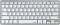 Hama KEY4ALL X510, silber, Bluetooth, DE Vorschaubild