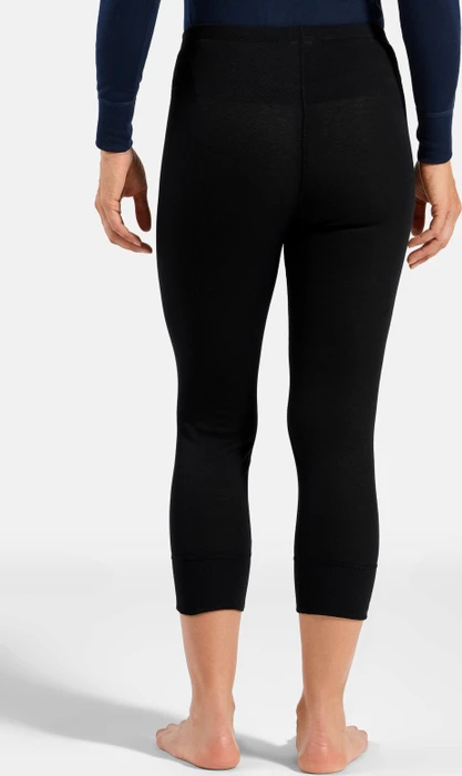 Odlo Active Warm Baselayer Tights Hose 3/4 schwarz (Damen)