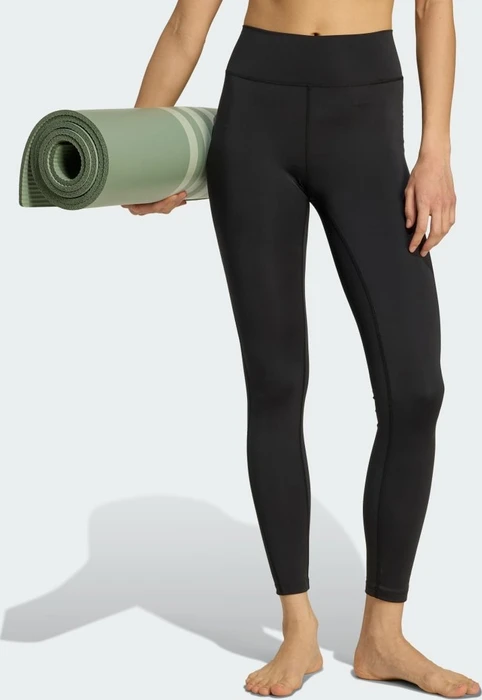 adidas All Me Essentials Full-Length Hose lang schwarz (Damen)