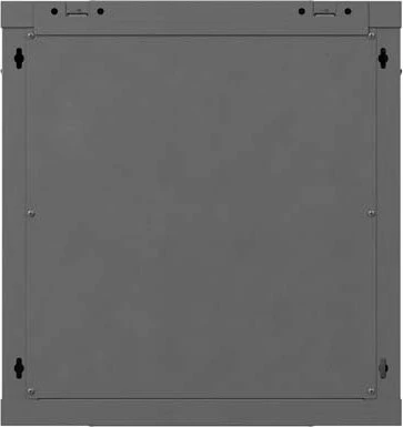 Lanberg WF01 Series 19" Wandschrank 12HE, hängend, Flatpack, Gitternetztür, IP20, RAL 9004, 600mm tief